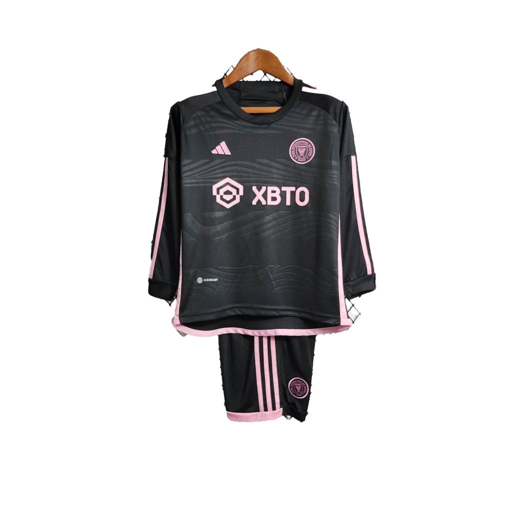 INT M.A.M 23-24 Away Stadium Long Sleeve Kids Kit - SOCCERDEALSHOP