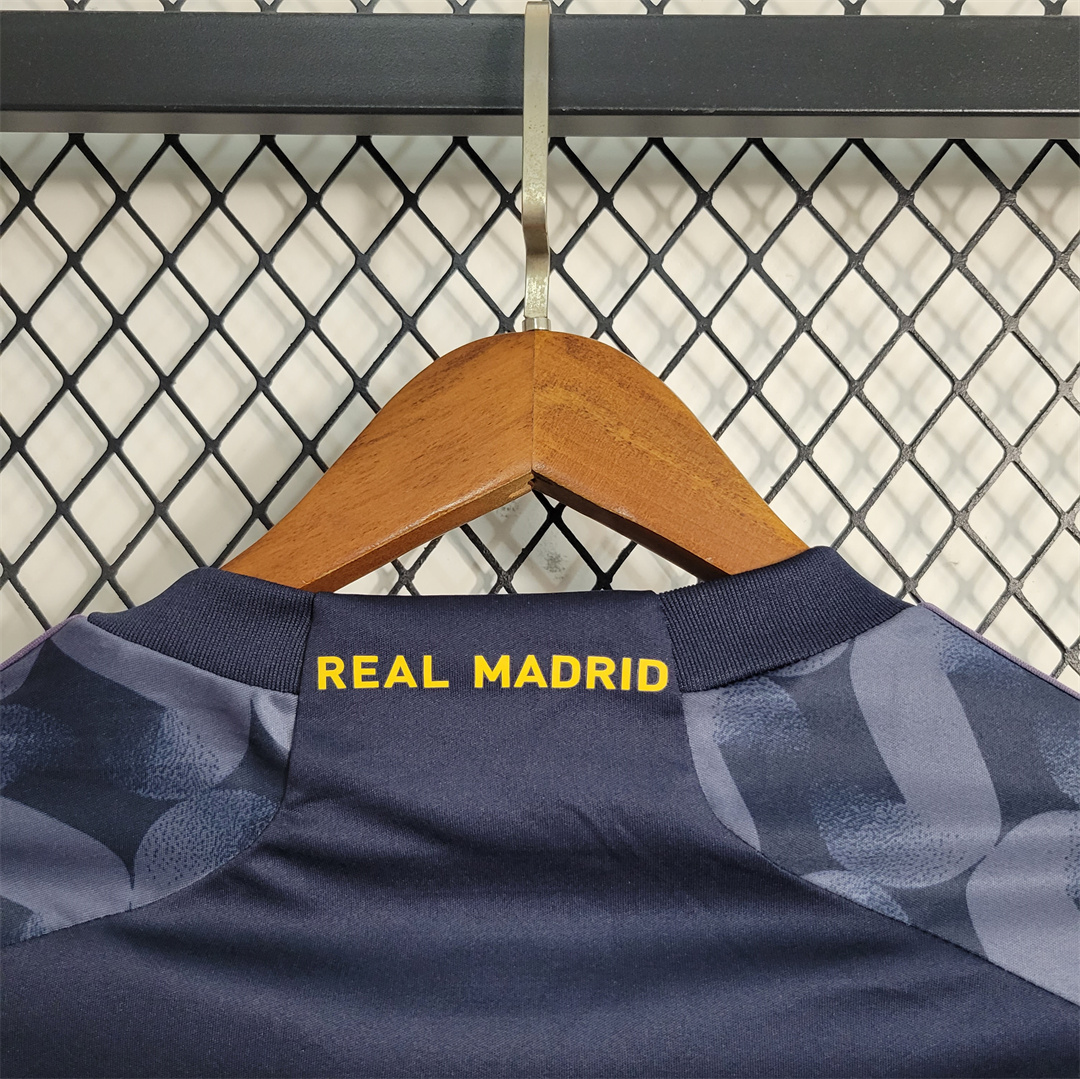 Real Madrid 23/24 Away Blue Jersey - Fans Version - SOCCERDEALSHOP