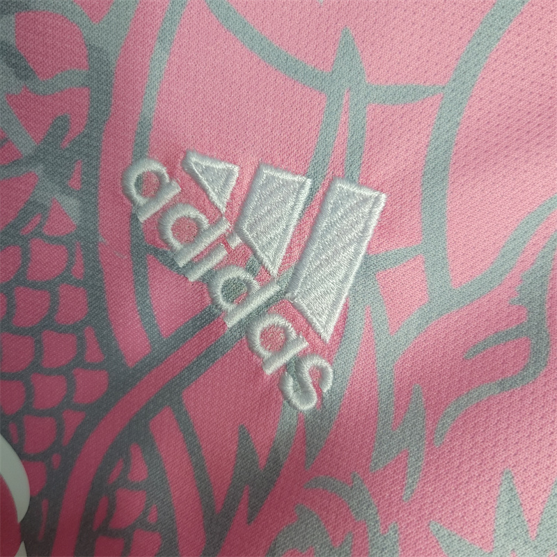 23/24 Real Madrid Dragon Pink Jersey - Fans Version - SOCCERDEALSHOP