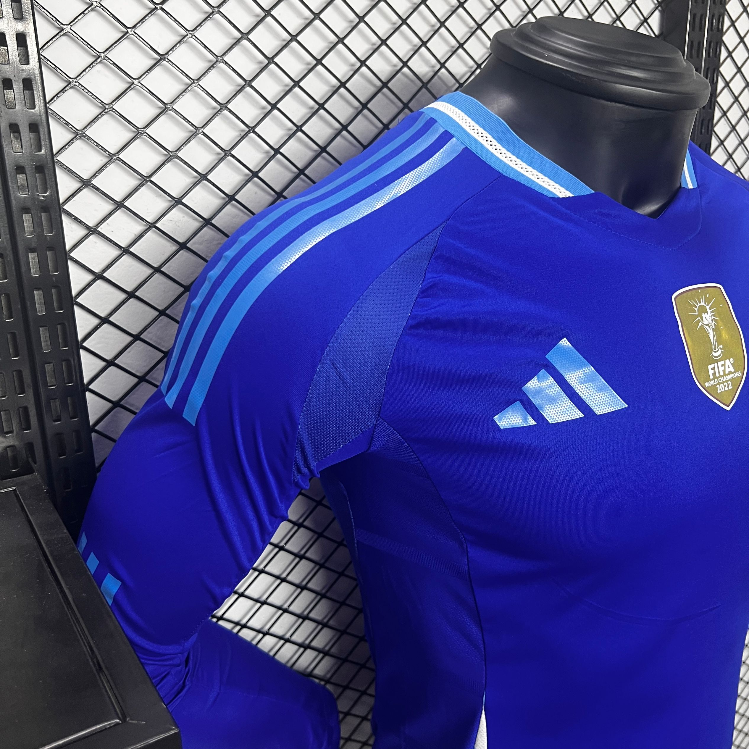 Argentina 2024 Away Long Sleeve Jersey - Player Version - SOCCERDEALSHOP