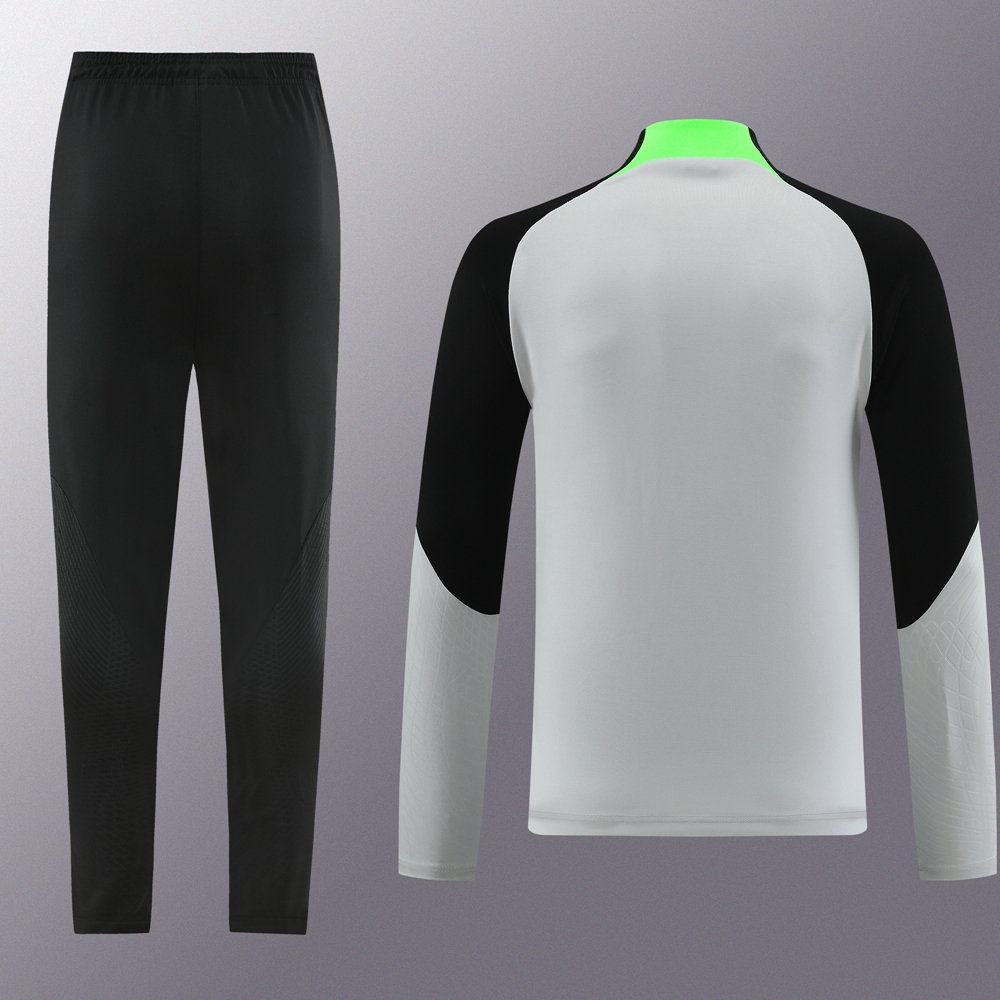 Liver.pool23-24 Long Sleeve Training Set - Grey - SOCCERDEALSHOP