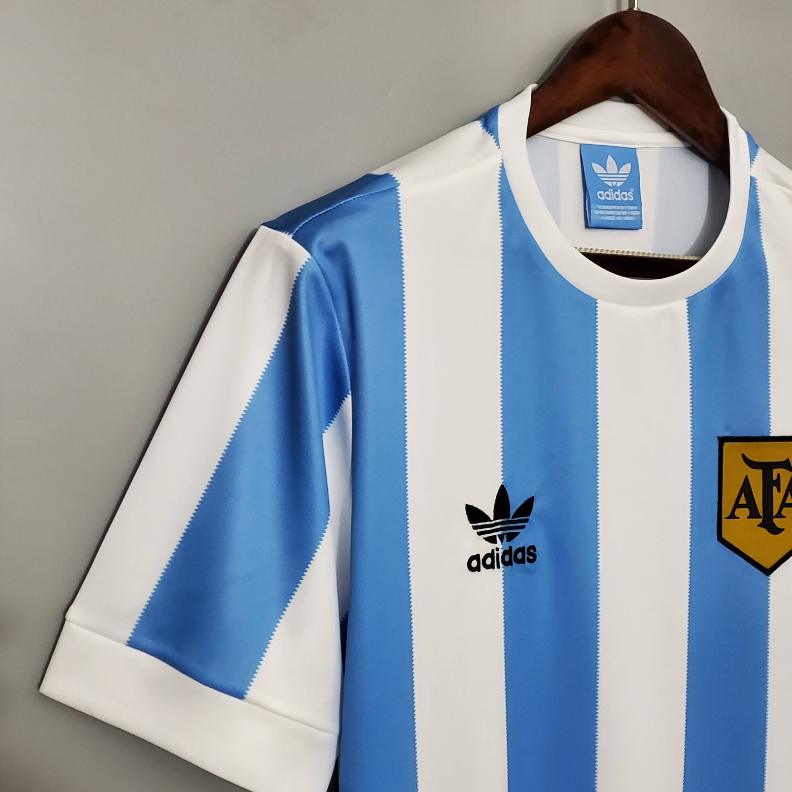 Retro Argentina 1978 Home Stadium Jersey - SOCCERDEALSHOP