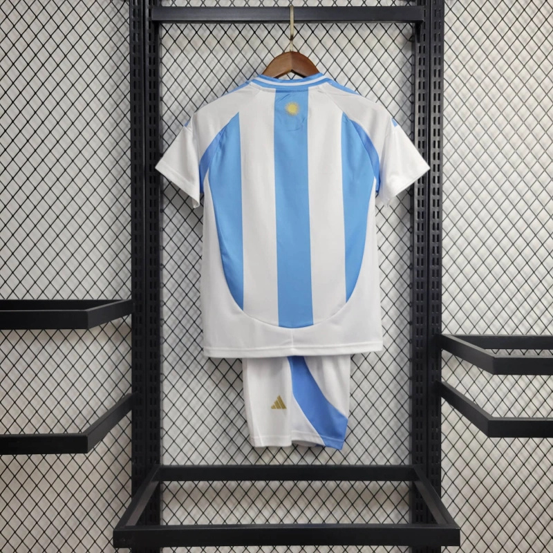 Argentina 2024 Home Stadium Kids Kit - SOCCERDEALSHOP
