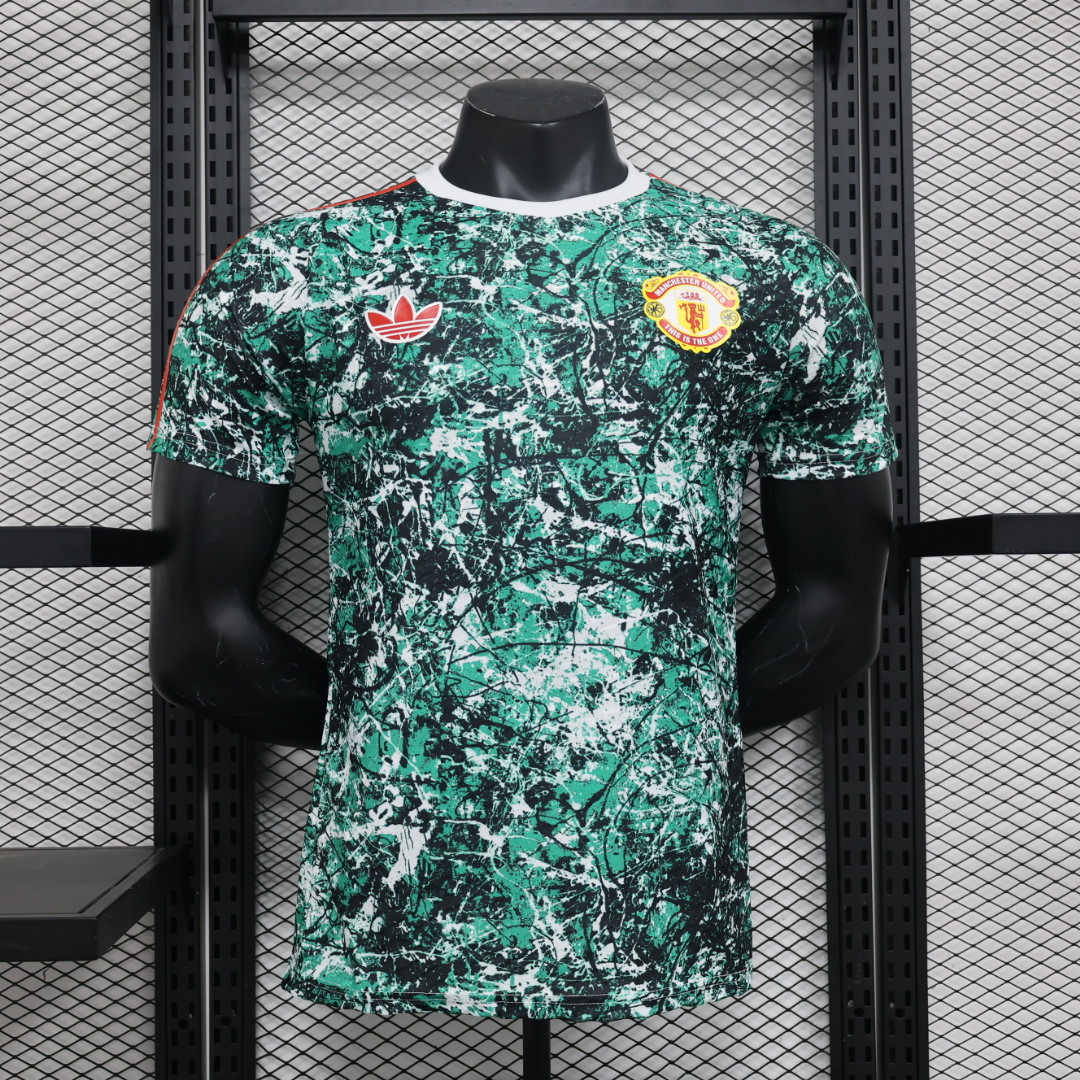 Manchester United x Stone Roses 23-24 Special Edition Jersey - Player Version - SOCCERDEALSHOP