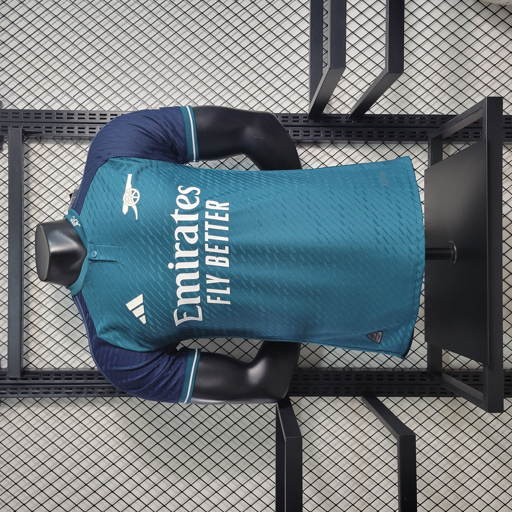 Arsenal 23-24 Third Jersey - Player Version - SOCCERDEALSHOP