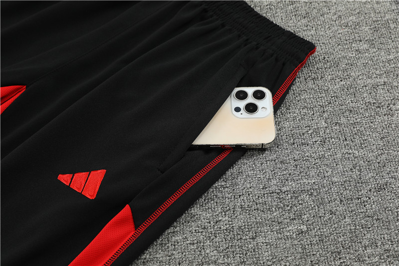 Manchester United 23-24 Long Sleeve Training Set -Red - SOCCERDEALSHOP