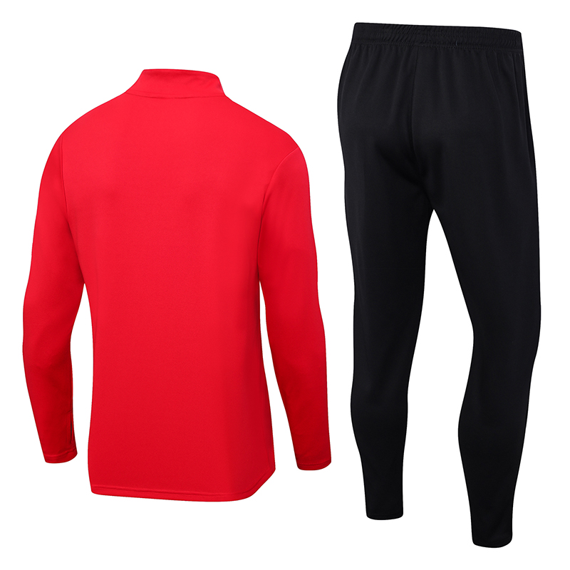 Roma 23-24 Long Sleeve Training Set -Red - SOCCERDEALSHOP