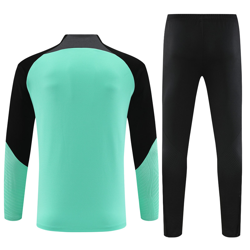 Che 23-24 Kids Long Sleeve Training Set Green - SOCCERDEALSHOP