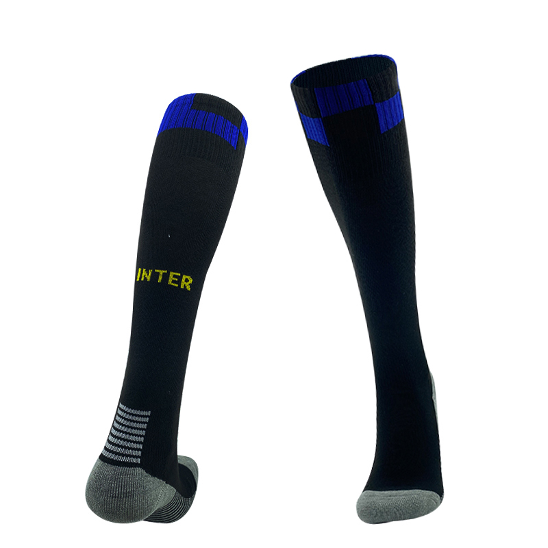 Inter Milan 23-24 Home Socks - Black - SOCCERDEALSHOP