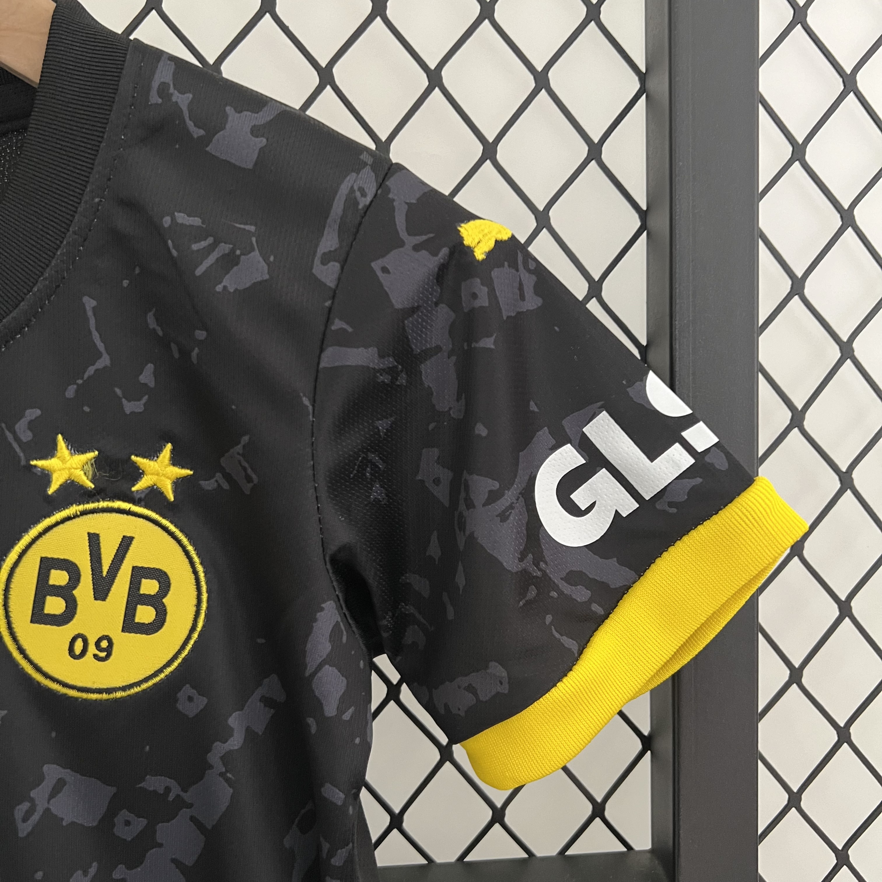 Dortmund 23-24 Away Kids Kit - SOCCERDEALSHOP