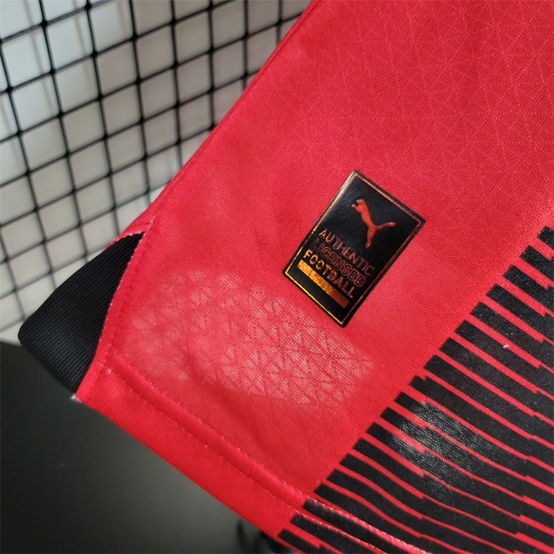 AC Milan 23-24 Home Stadium Jersey - Player Version - SOCCERDEALSHOP