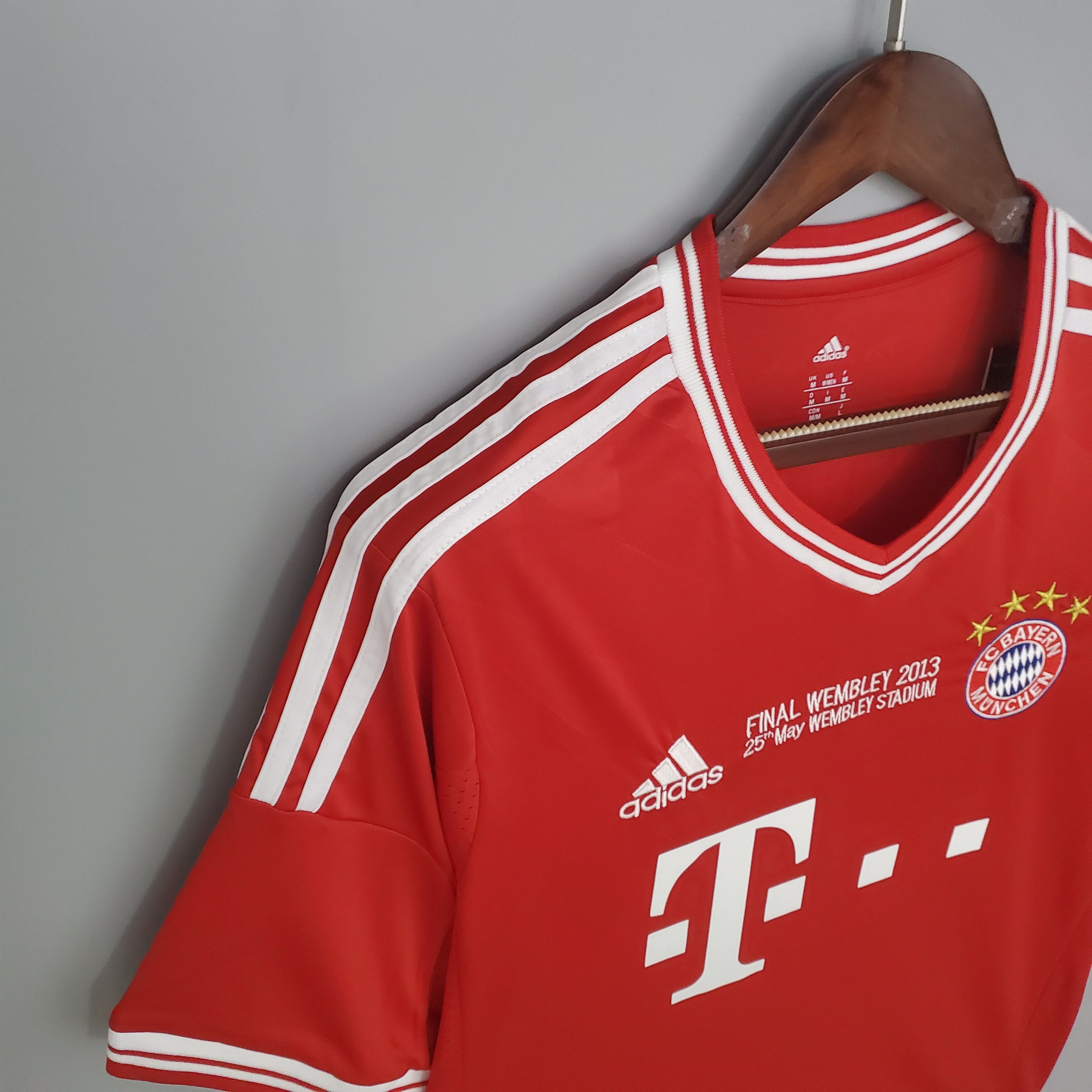 Retro Bayern Munich 13-14 Champions League Final Home Stadium Jersey - SOCCERDEALSHOP