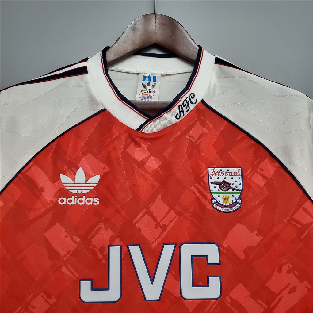 Arsenal Retro 90-92 Home Stadium Jersey - SOCCERDEALSHOP