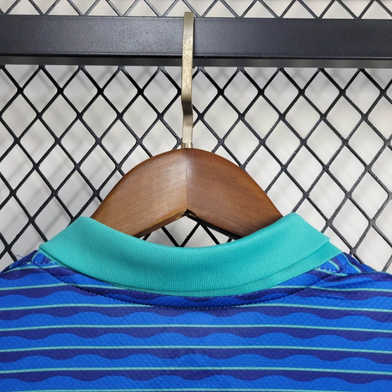 Brazil 2024 Away Stadium Kids Kit - SOCCERDEALSHOP