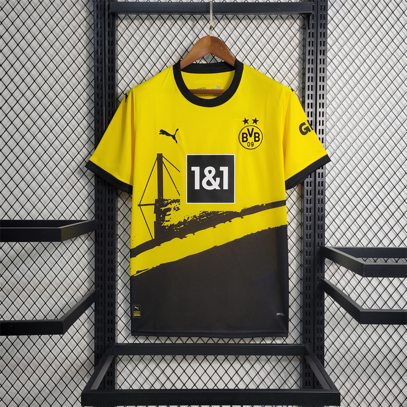 23/24 Dortmund Home Stadium Jersey - Fans Version - SOCCERDEALSHOP
