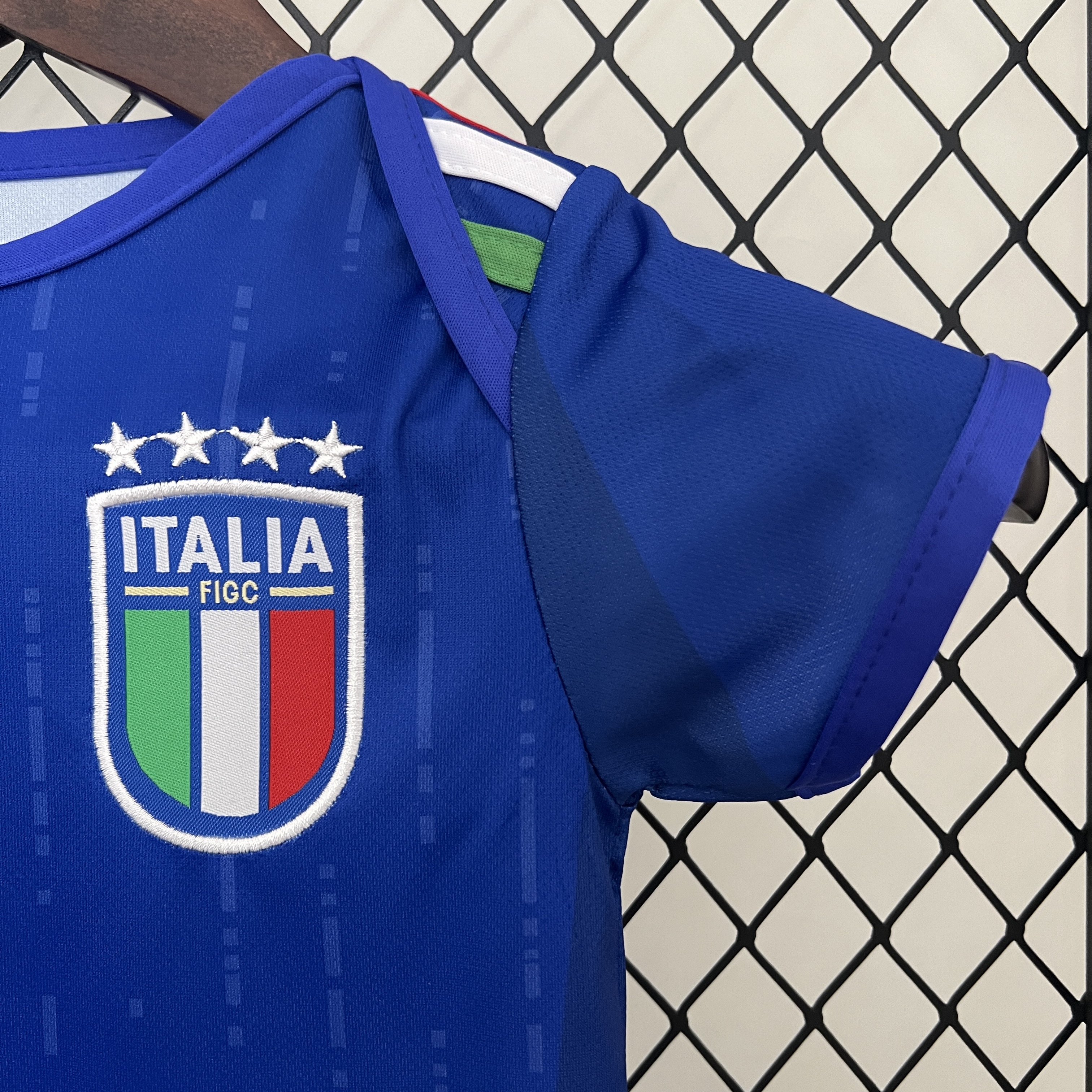 Italy 2024 Home Baby Crawling Suit - SOCCERDEALSHOP
