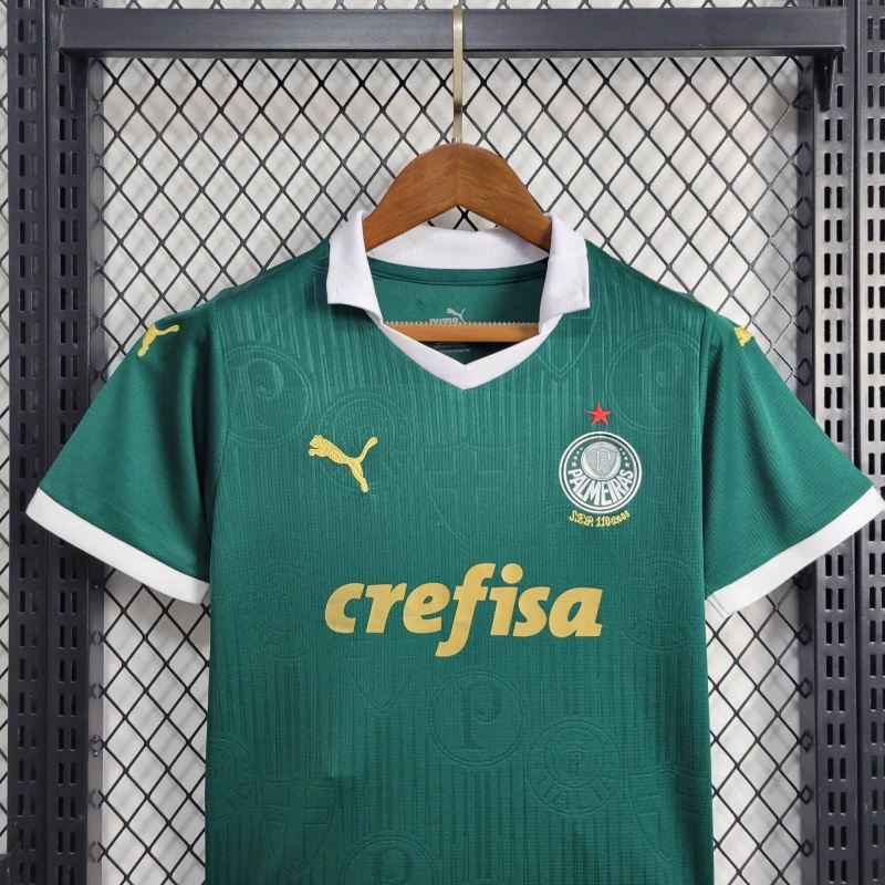 Palmeiras 2024 Home Stadium Kids Kit - SOCCERDEALSHOP