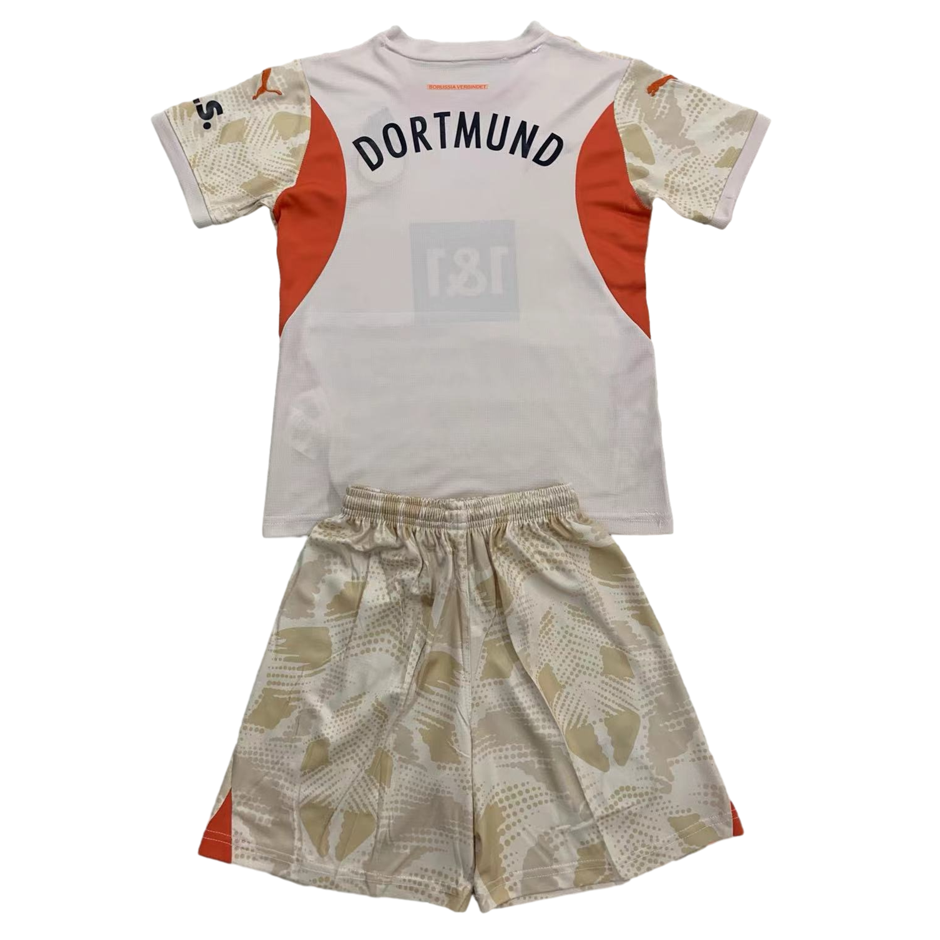 Dortmund 24-25 Goalkeeper Kids Kit - Mud Yellow - SOCCERDEALSHOP