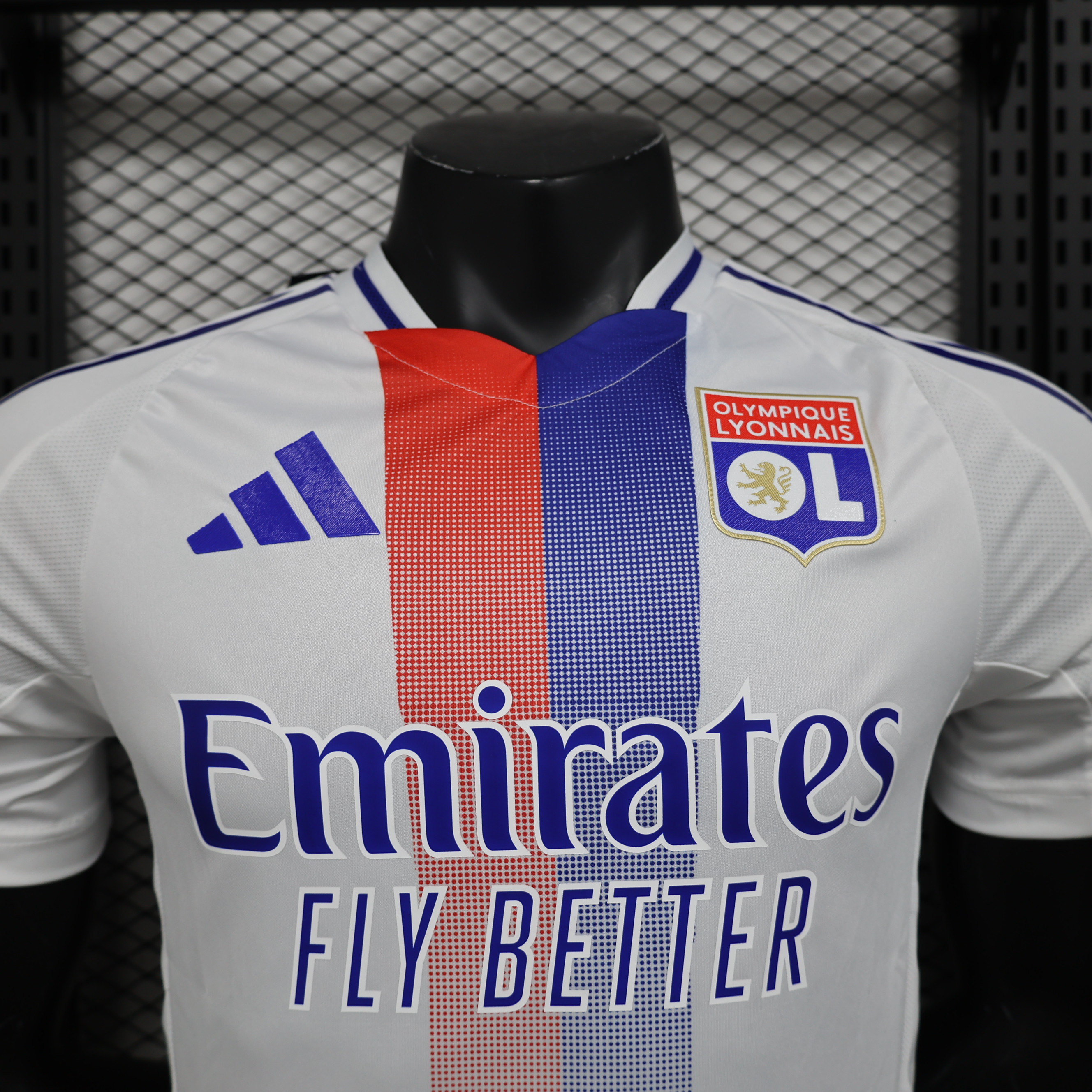 Lyon 24-25 Home Jersey - Player Version - SOCCERDEALSHOP