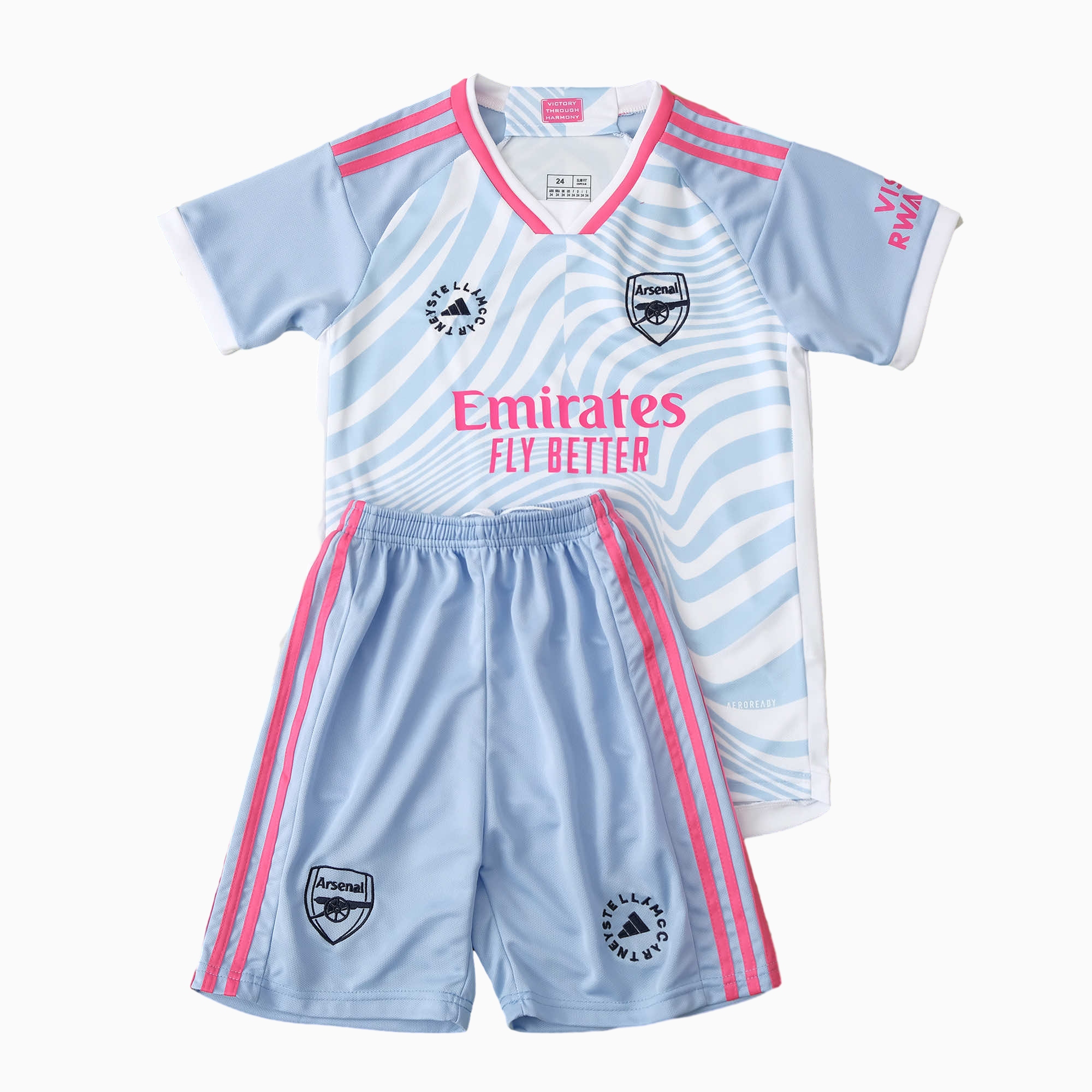 Arsenal X SM 23-24 Special Edition Kids Kit - SOCCERDEALSHOP