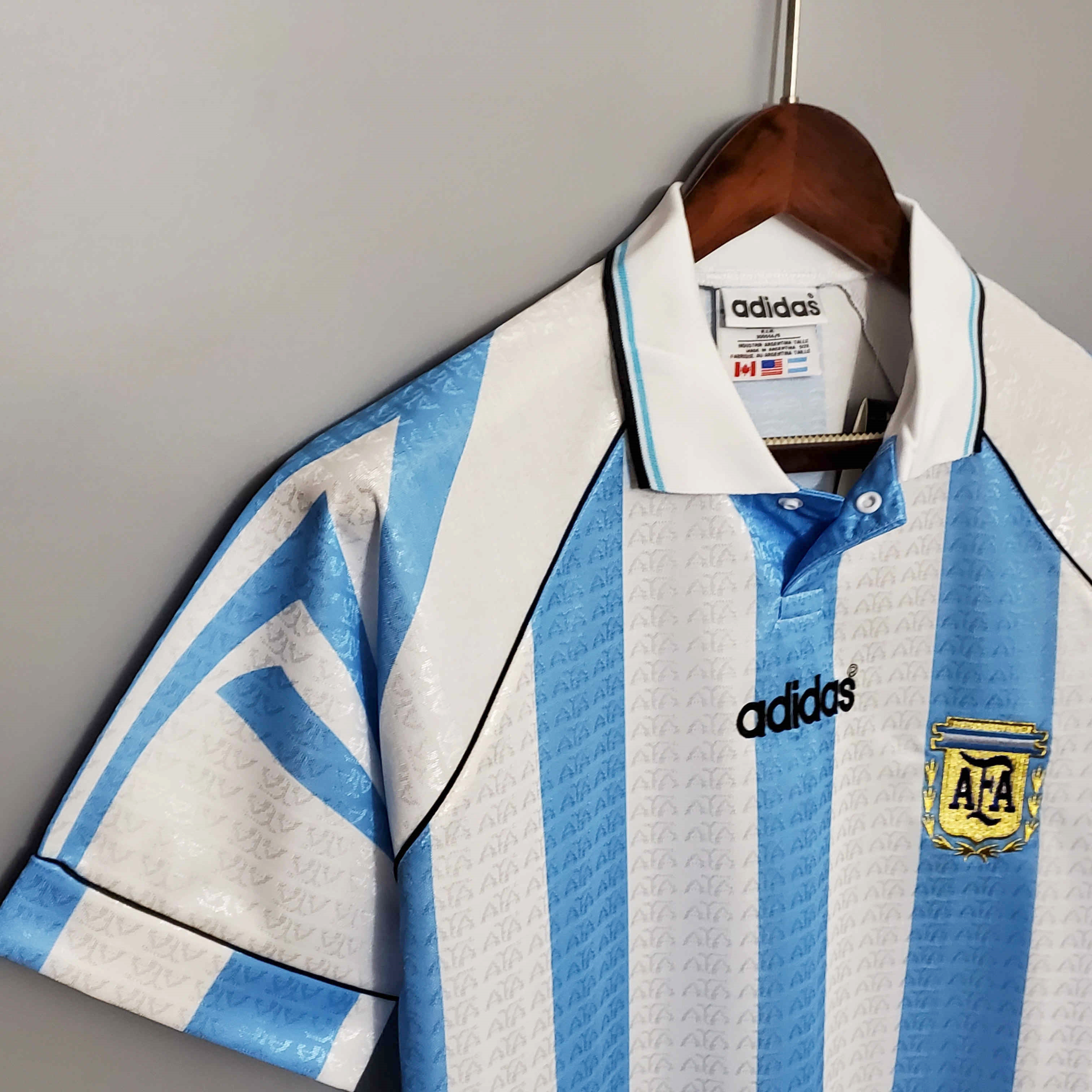 Retro Argentina 1997 Home Stadium Jersey - SOCCERDEALSHOP