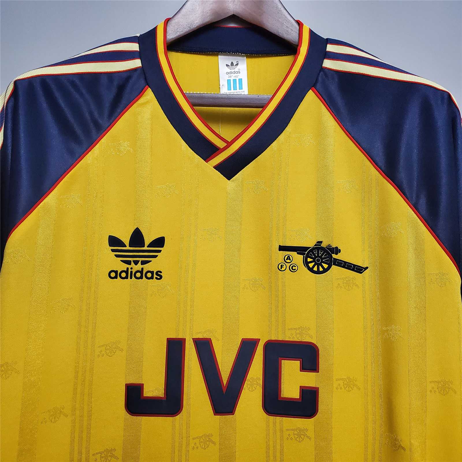 Arsenal Retro 88-90 Away Jersey - SOCCERDEALSHOP