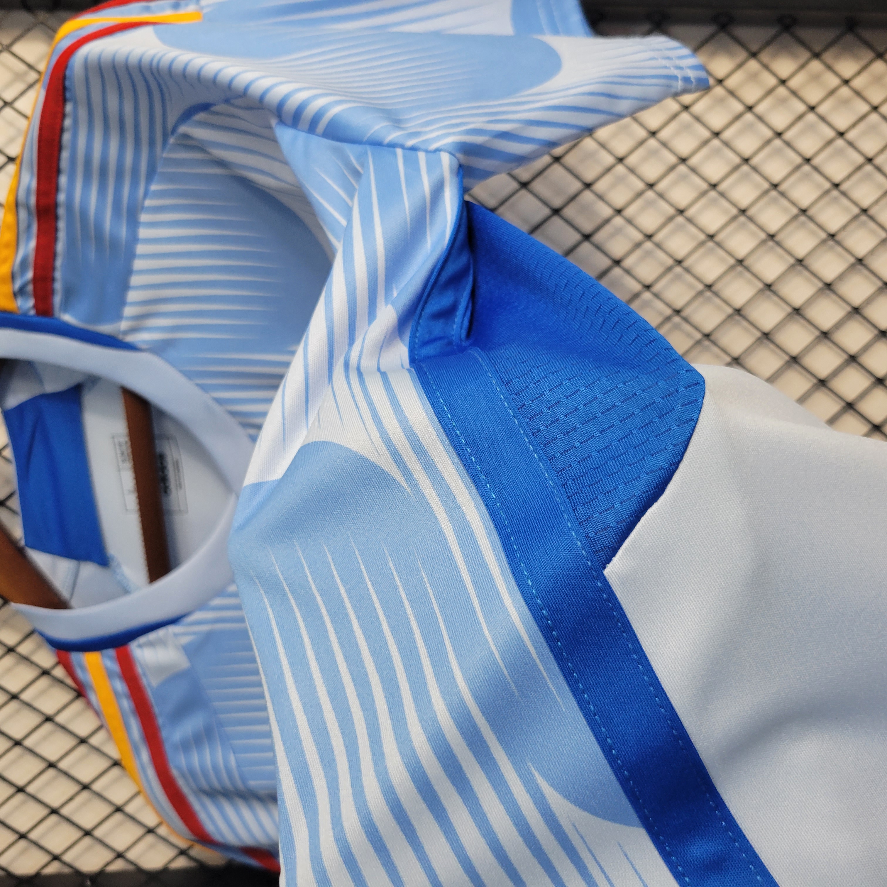 Spain 2022-23 Away Stadium Jersey - Fans Version - SOCCERDEALSHOP