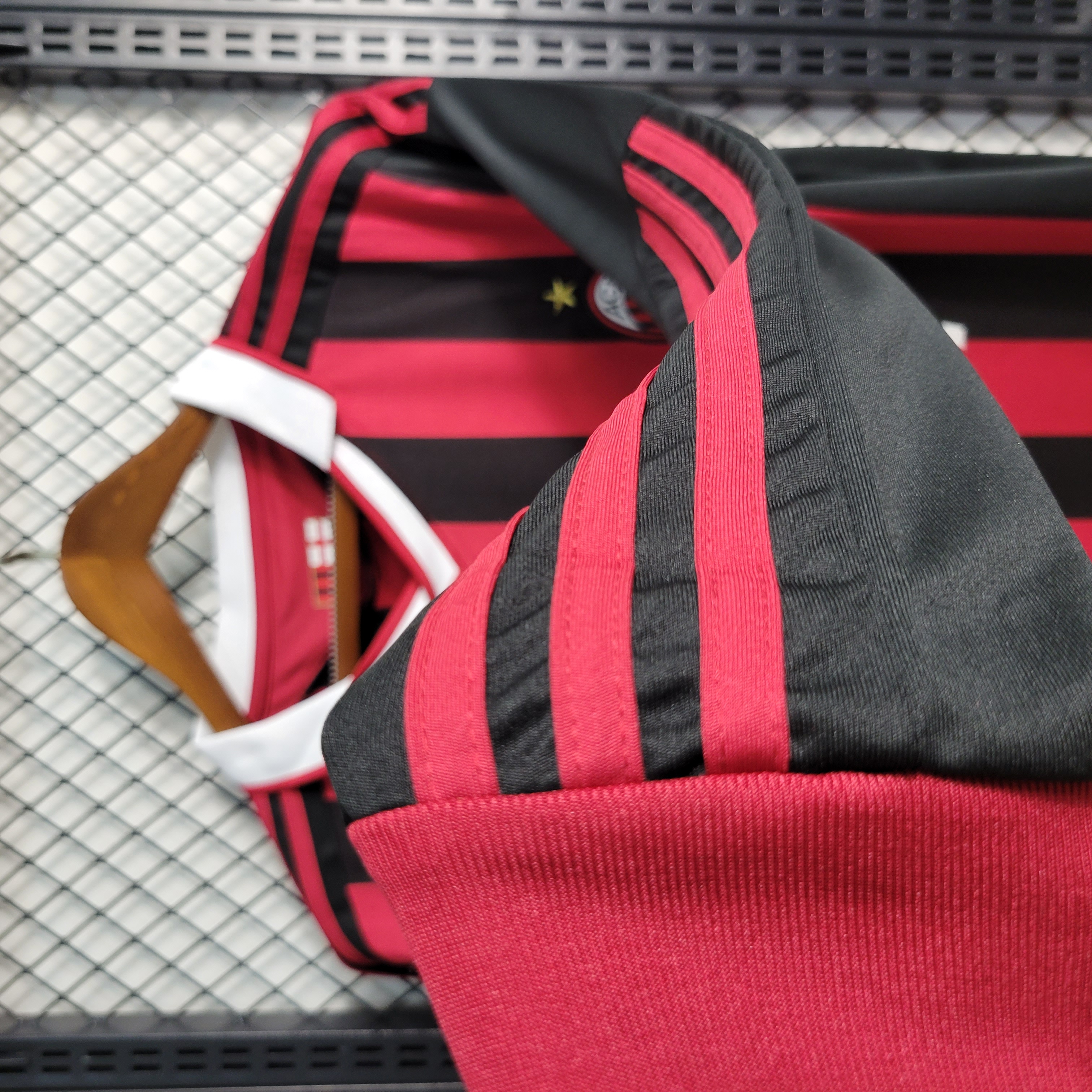 Retro AC Milan 2009-10 Home Stadium Long Sleeve Jersey - SOCCERDEALSHOP