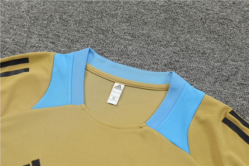 Argentina 2024 Short-Sleeve Training Set - Gold - SOCCERDEALSHOP