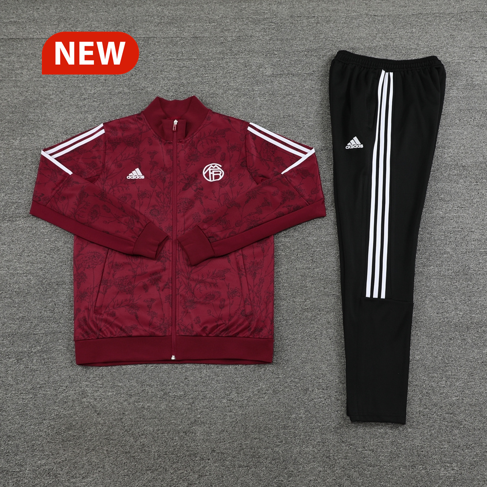 Bayern Munich 23-24 Jacket Training Tracksuit - Red - SOCCERDEALSHOP
