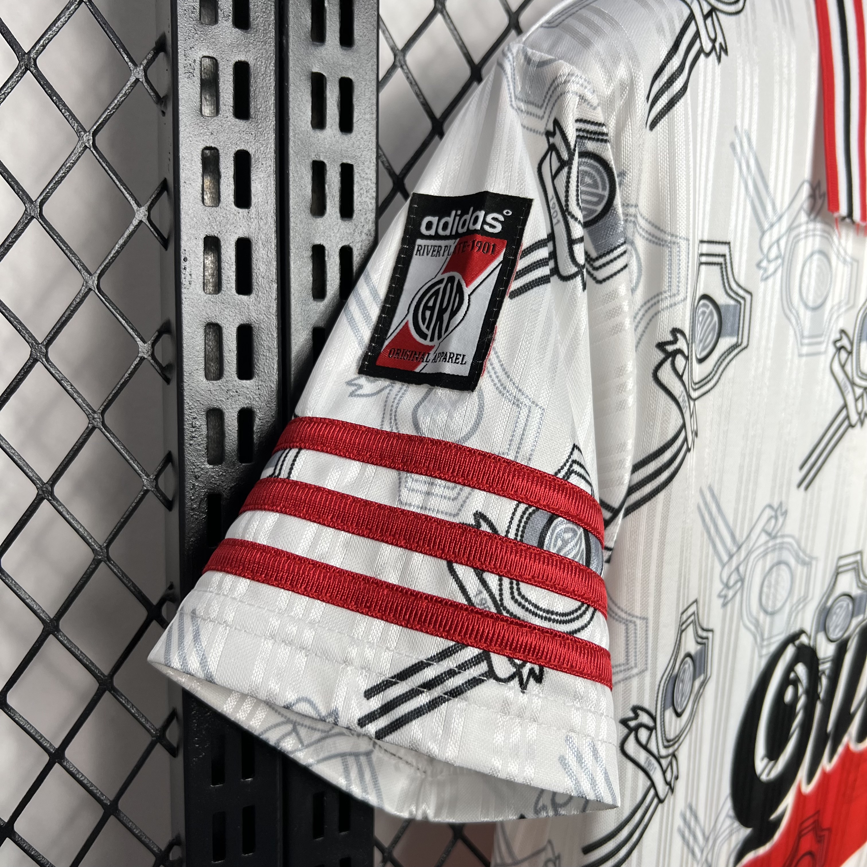 Retro River Plate 1996-97 Home Stadium Jersey - SOCCERDEALSHOP