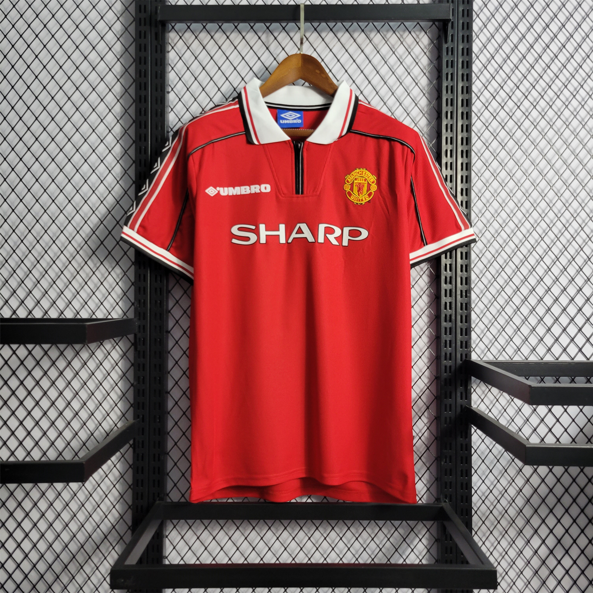 Manchester United Retro 98-99 Home Jersey - SOCCERDEALSHOP