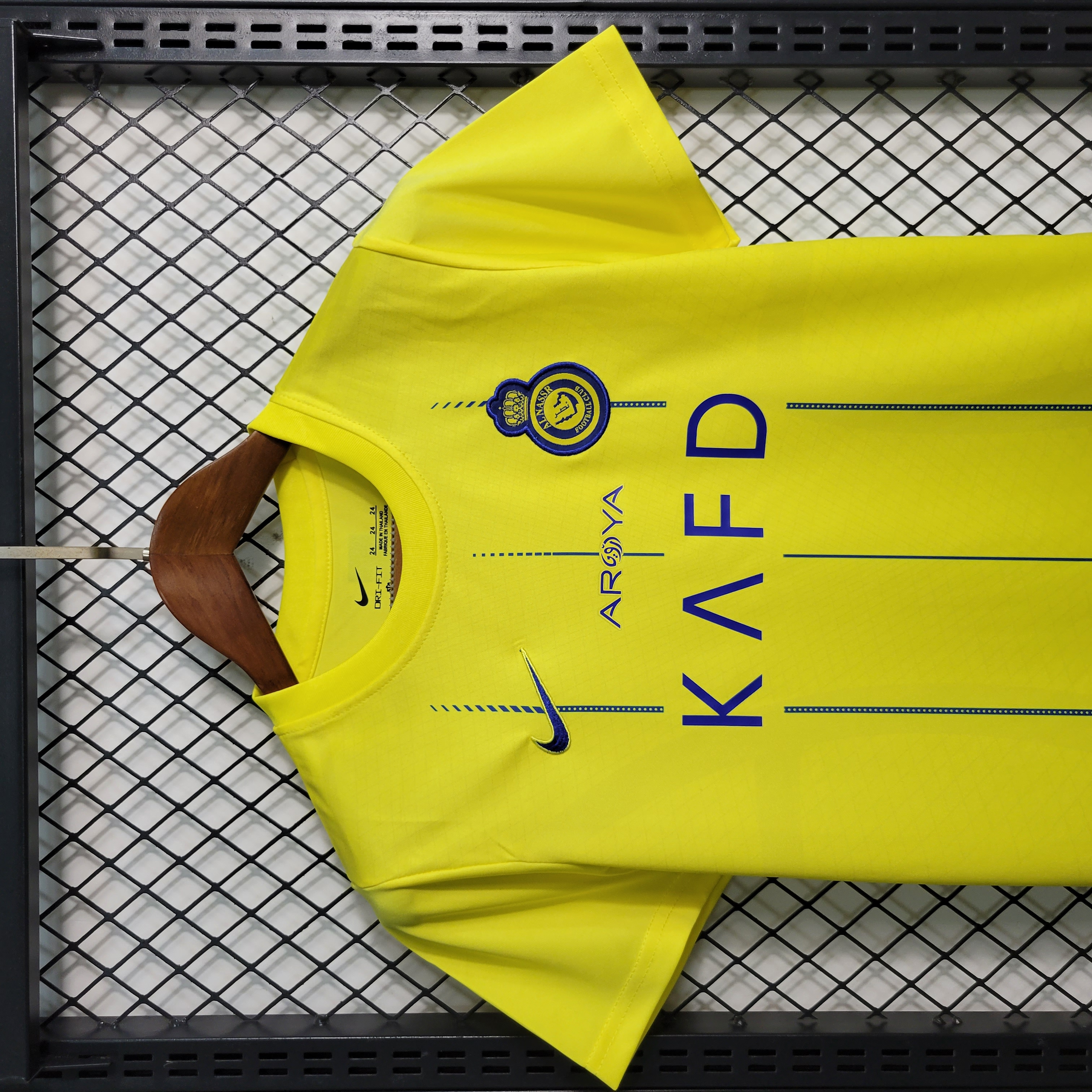 Al Nassr Riyadh Victory 23-24 Home Kids Kit - SOCCERDEALSHOP