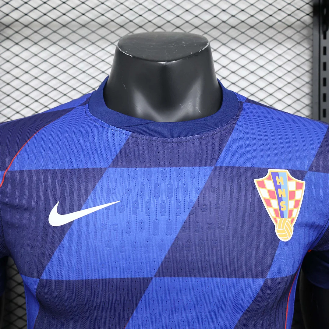Croatia 2024 Away Stadium Jersey - Player Version - SOCCERDEALSHOP