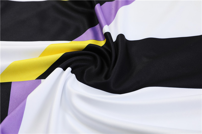 Real Madrid 23-24 Long Sleeve Training Set -White and Black - SOCCERDEALSHOP