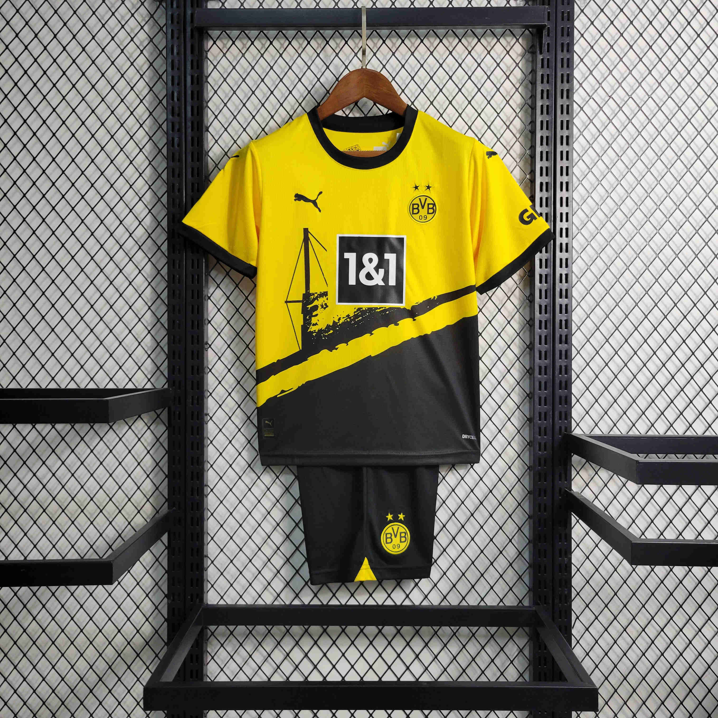 Dortmund 23-24 Home Kids kit - SOCCERDEALSHOP