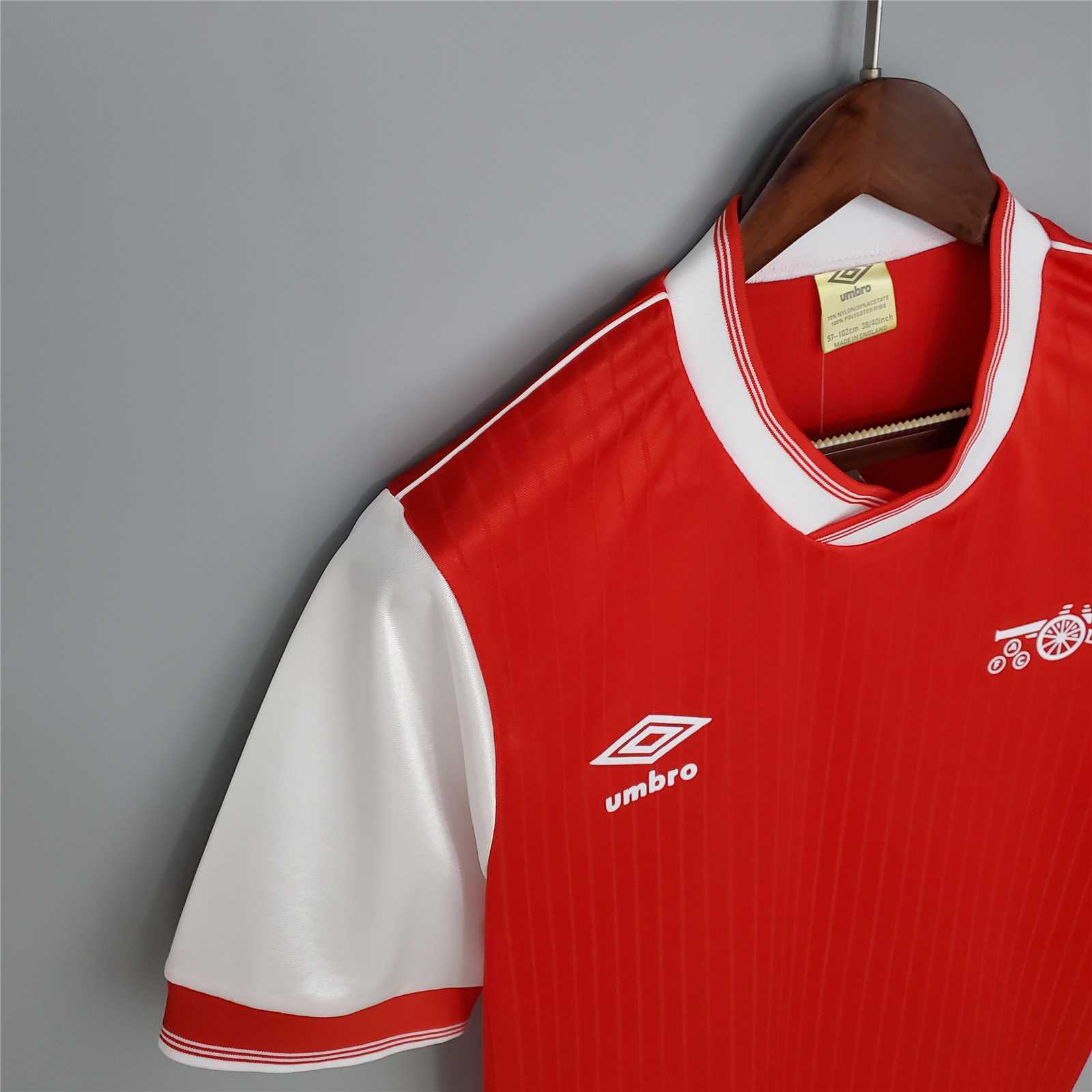 Arsenal Retro 83-86 Home Stadium Jersey - SOCCERDEALSHOP