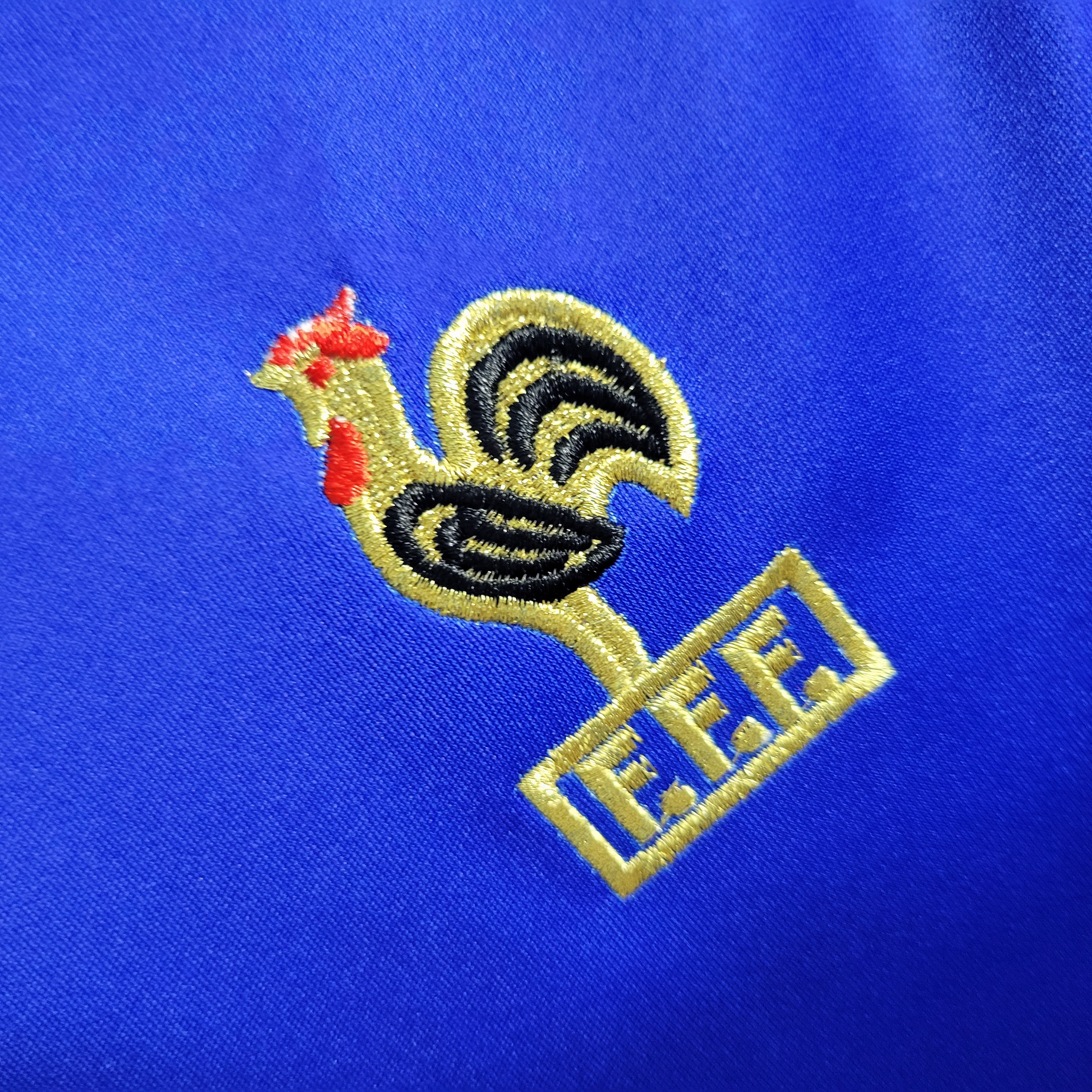 Retro France 1994 Home Stadium Jersey - SOCCERDEALSHOP