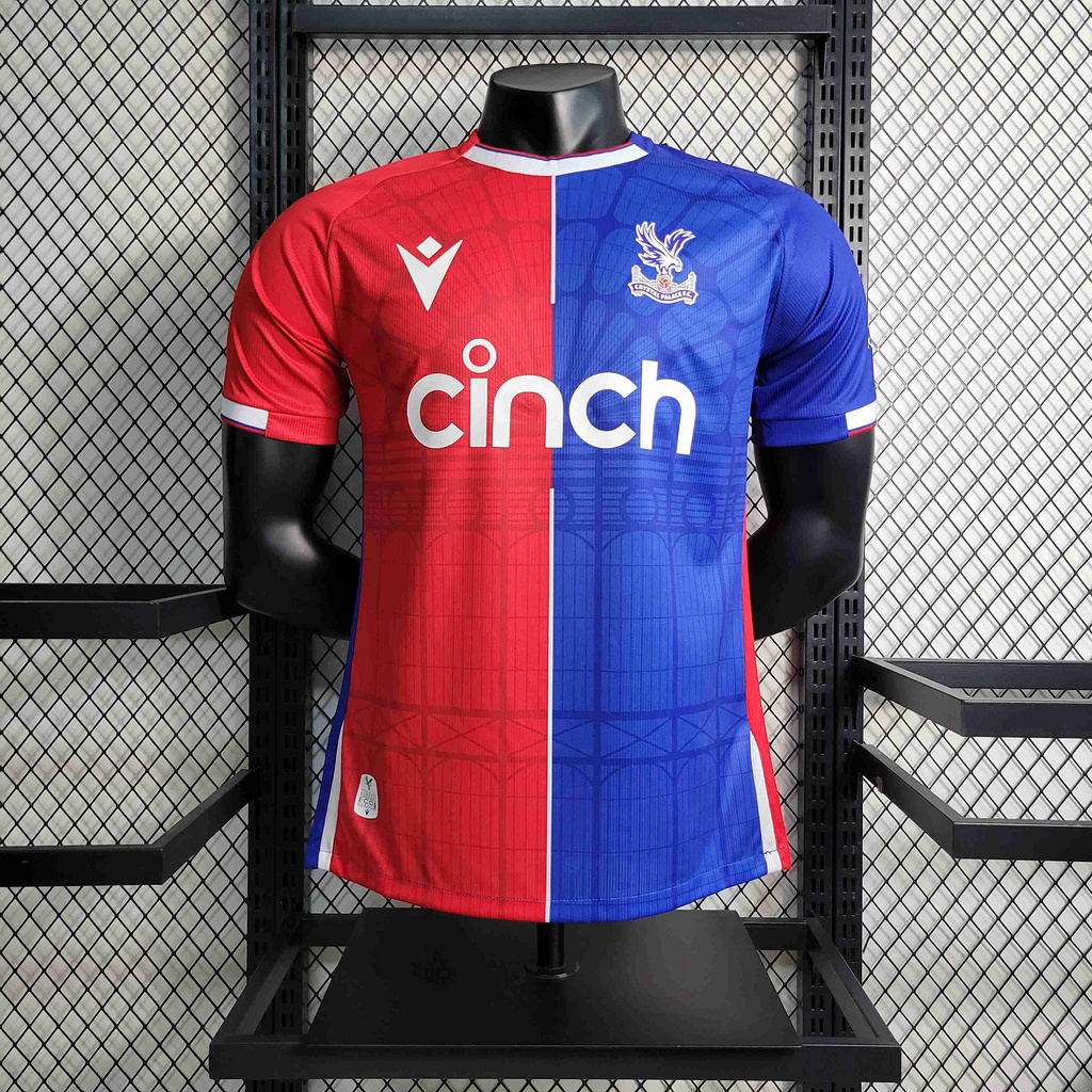 23-24 Crystal Palace Home Jersey - Player Version - SOCCERDEALSHOP