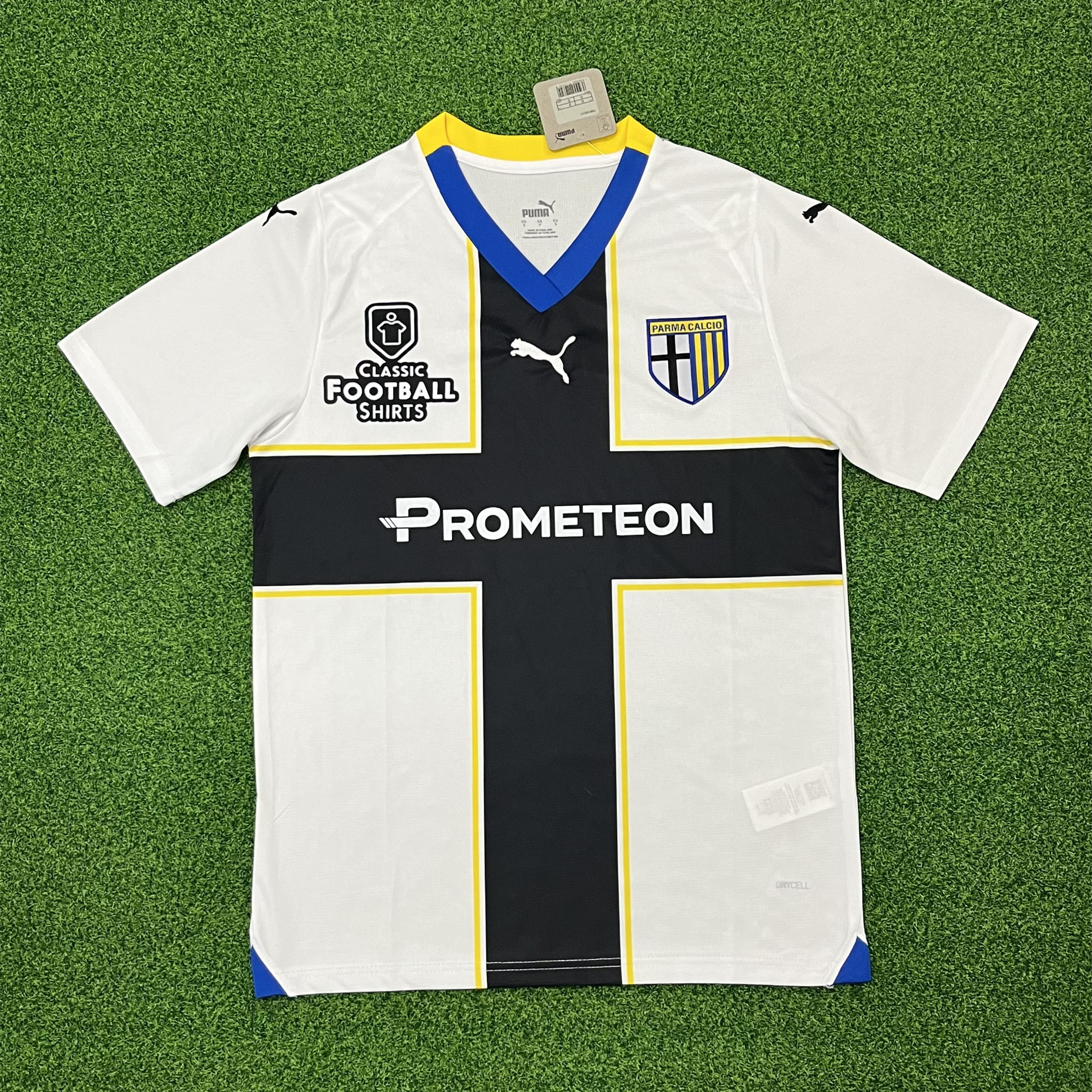 Parma 23-24 Home Stadium Jersey - Fans Version - SOCCERDEALSHOP