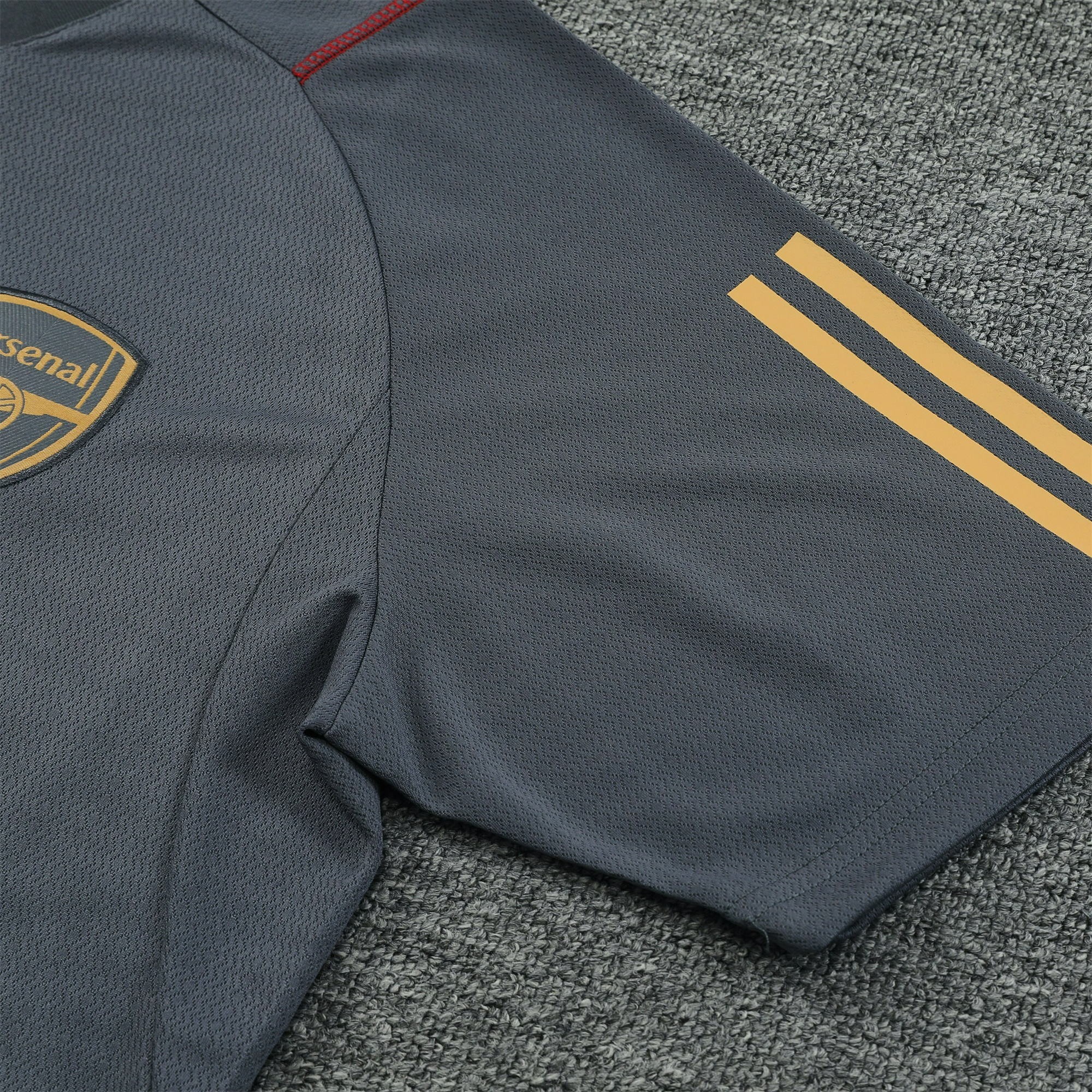 Arsenal 23-24 Short-Sleeve Training Set - Grey - SOCCERDEALSHOP