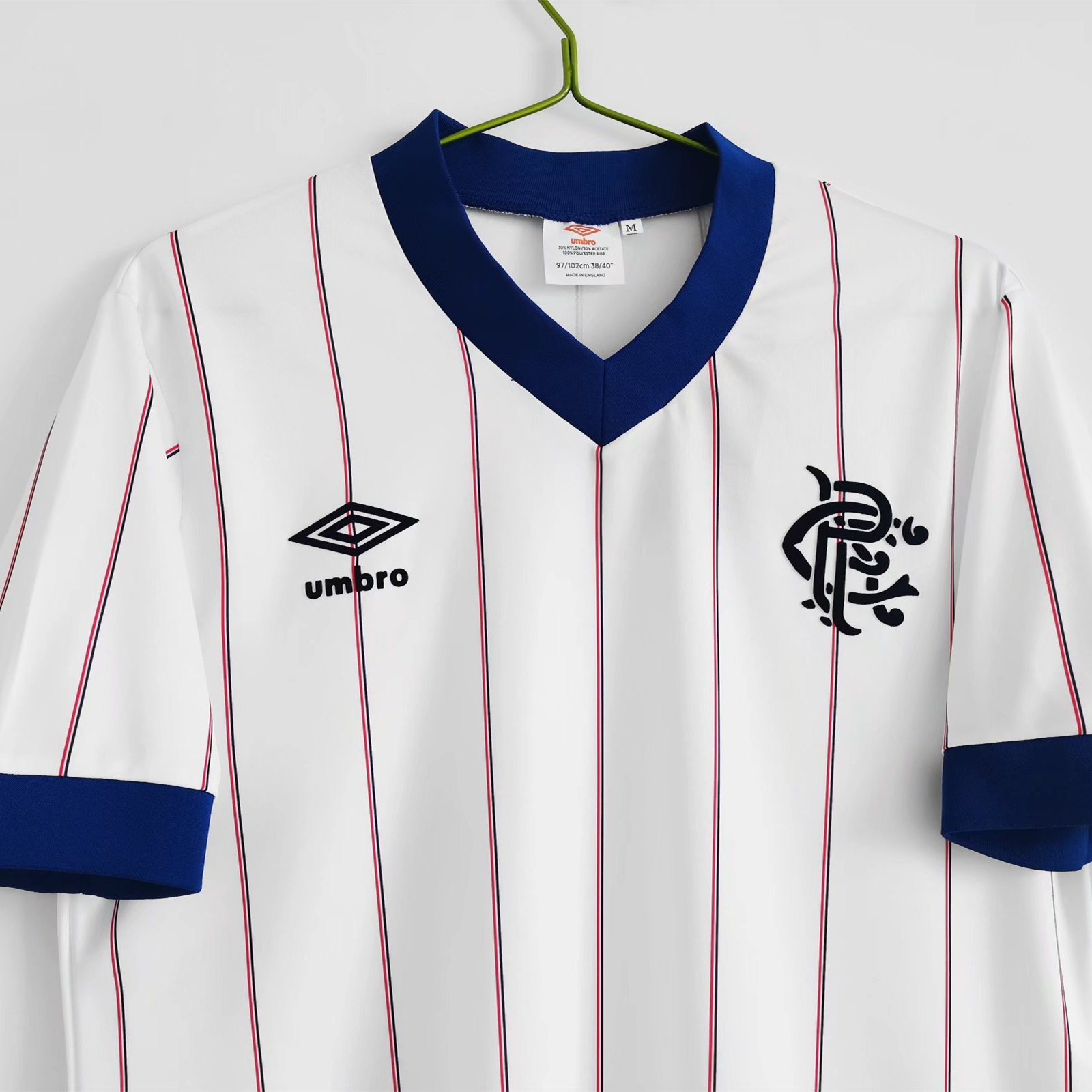 Retro Glasgow Rangers 1982-83 Away Stadium Jersey - SOCCERDEALSHOP