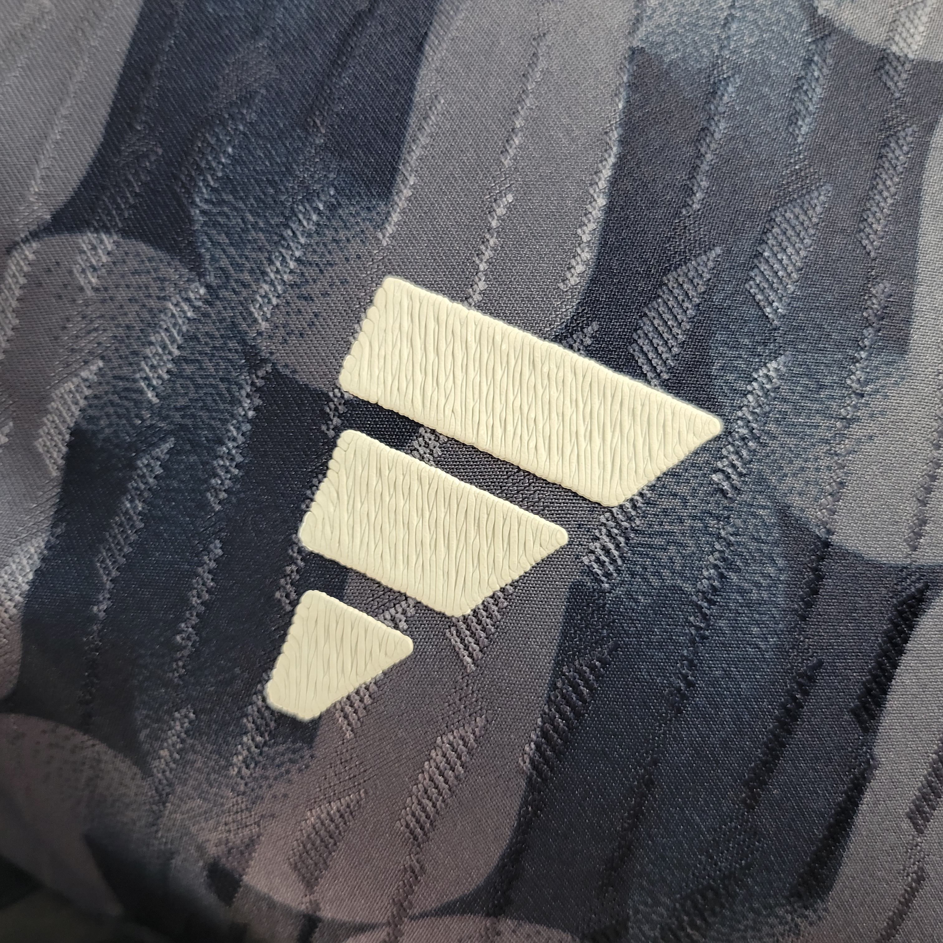 Real Madrid 23-24 Away Blue Jersey - Player Version ( with POP ART Number) - SOCCERDEALSHOP