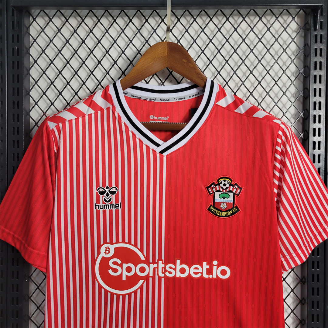 Southampton 23-24 Home Stadium Jersey - Fans Version - SOCCERDEALSHOP