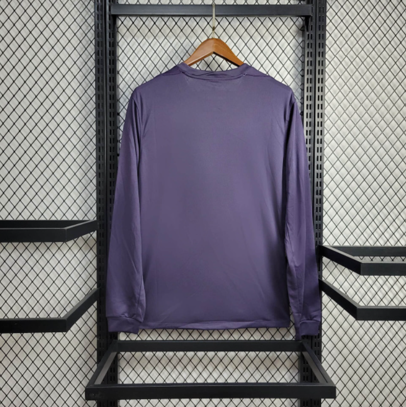 England 2024 Away Stadium Long Sleeve Jersey - Fans Version - SOCCERDEALSHOP