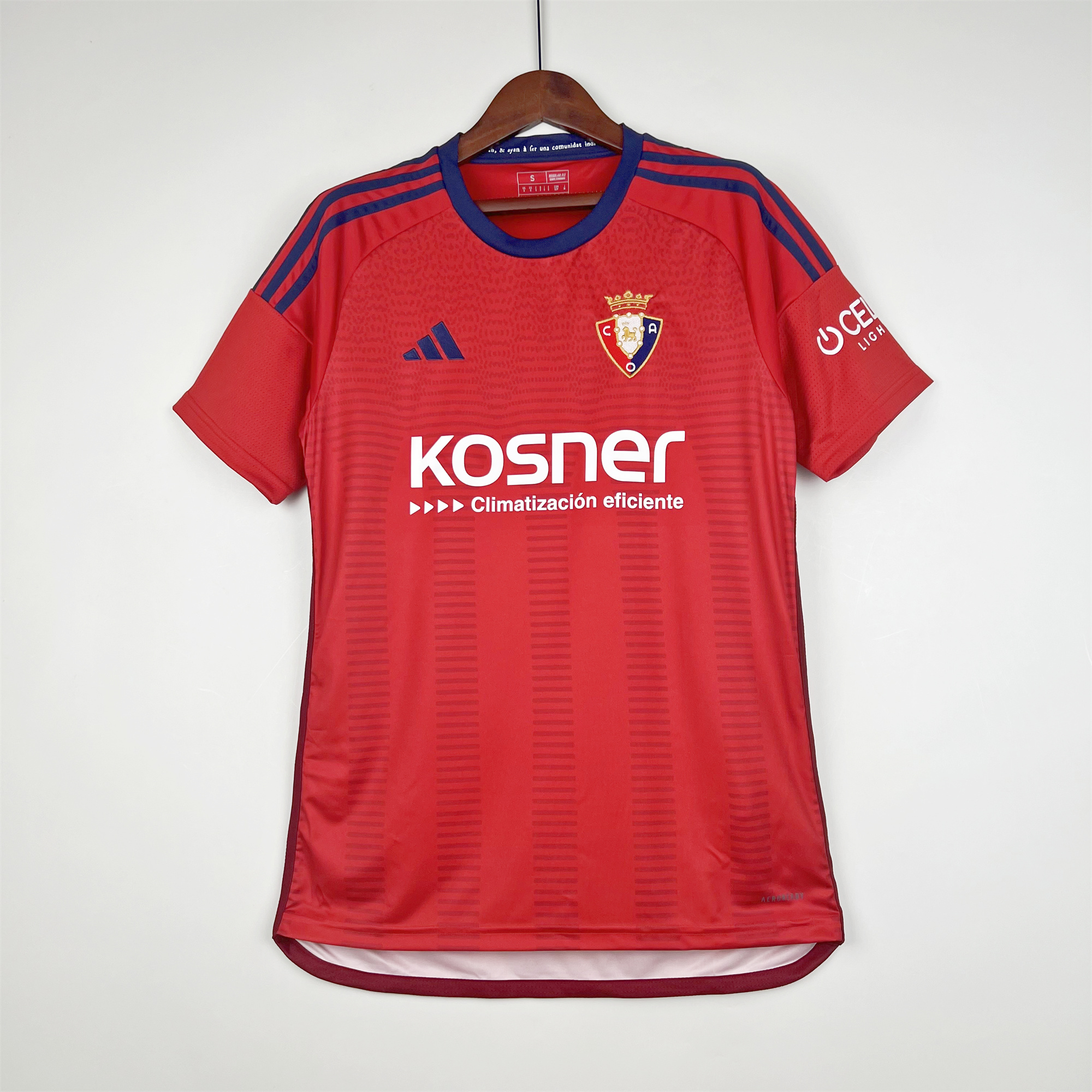Osasuna 23-24 Home Stadium Jersey - Fans Version - SOCCERDEALSHOP