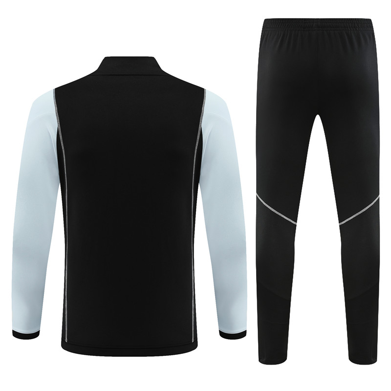 Lyon 23-24 Long Sleeve Training Set -Black - SOCCERDEALSHOP