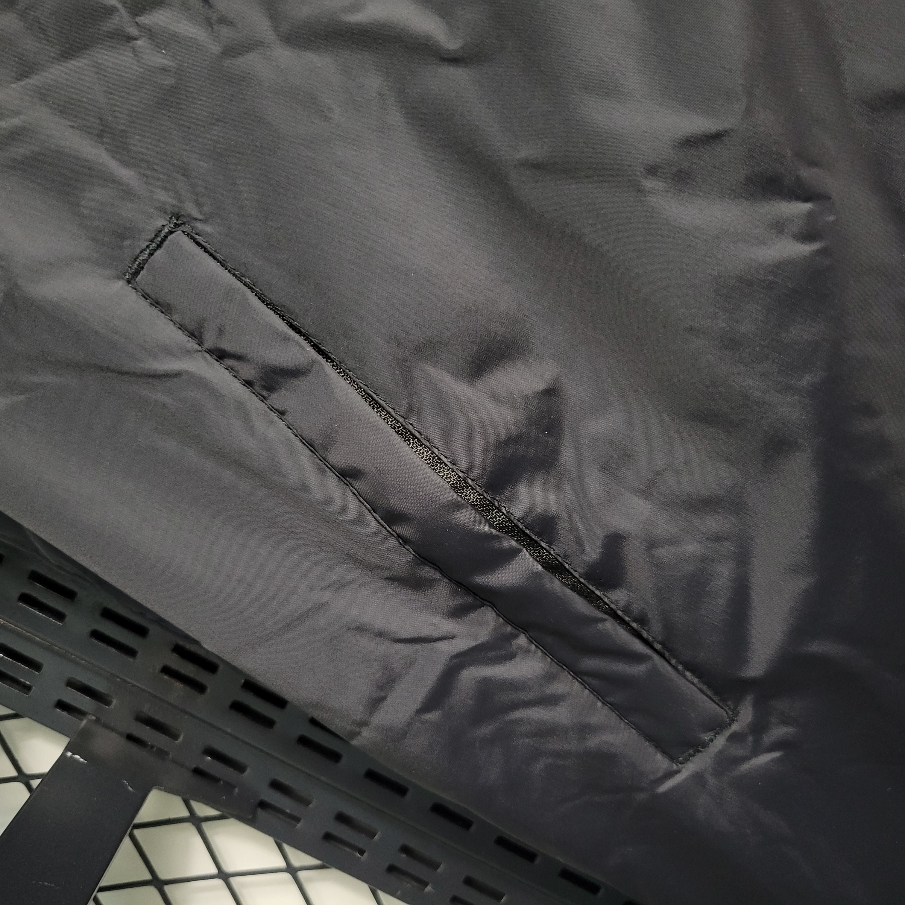 Argentina 23-24 Men's Hooded Thermal Cotton Jacket - Black - SOCCERDEALSHOP