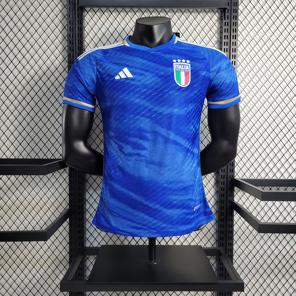 Italy 23-24 Home Stadium Jersey - Player Version - SOCCERDEALSHOP
