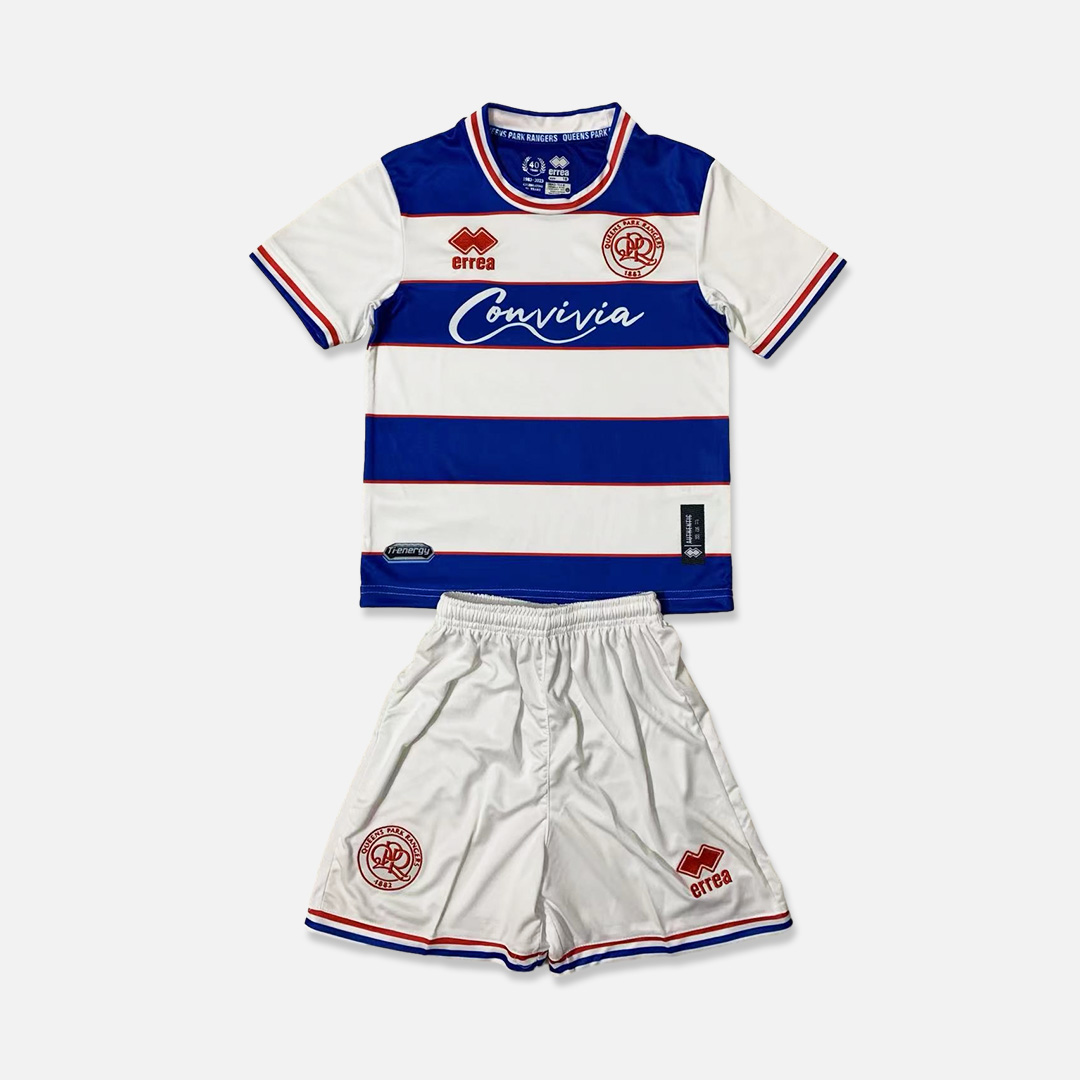 Queens Park Rangers 23-24 Home Stadium Kids Kit - SOCCERDEALSHOP